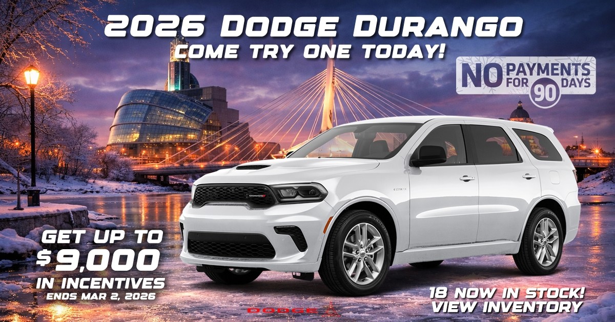 2026 Dodge Durango for sale Winnipeg 