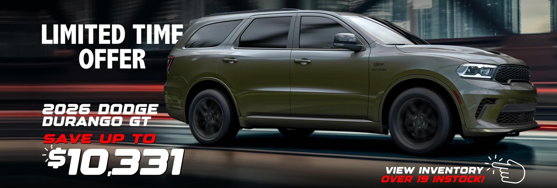 2026 Dodge Durango GT Plus
