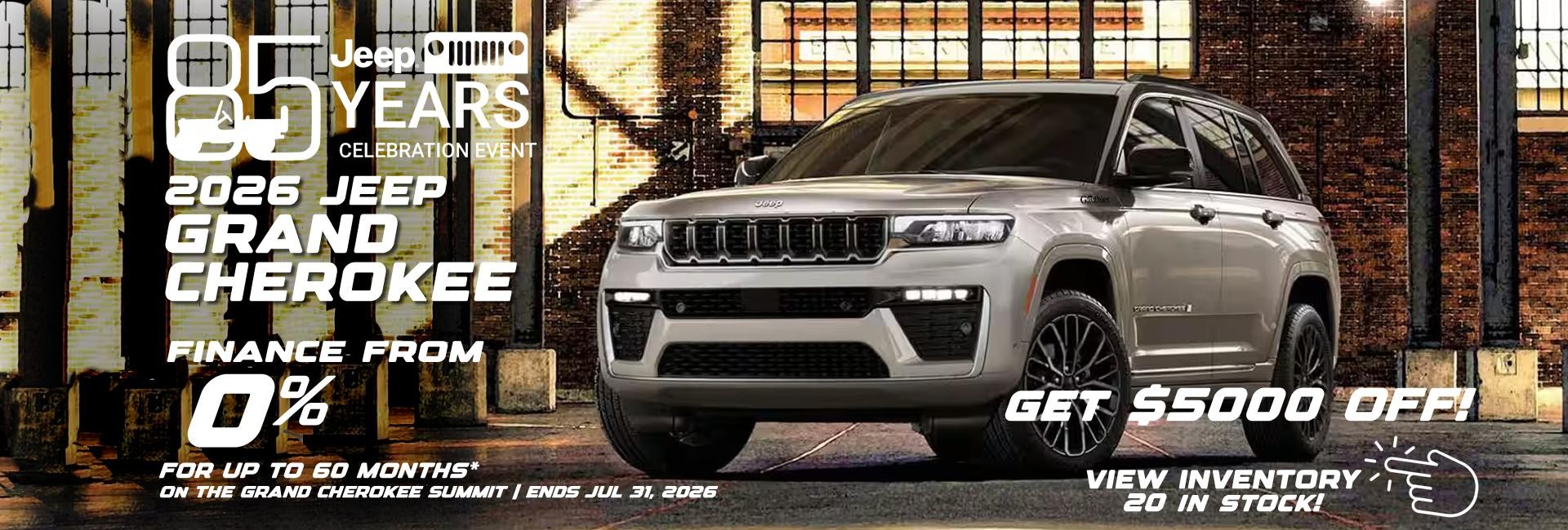 2026 Jeep Grand Cherokee for Sale WInnipeg