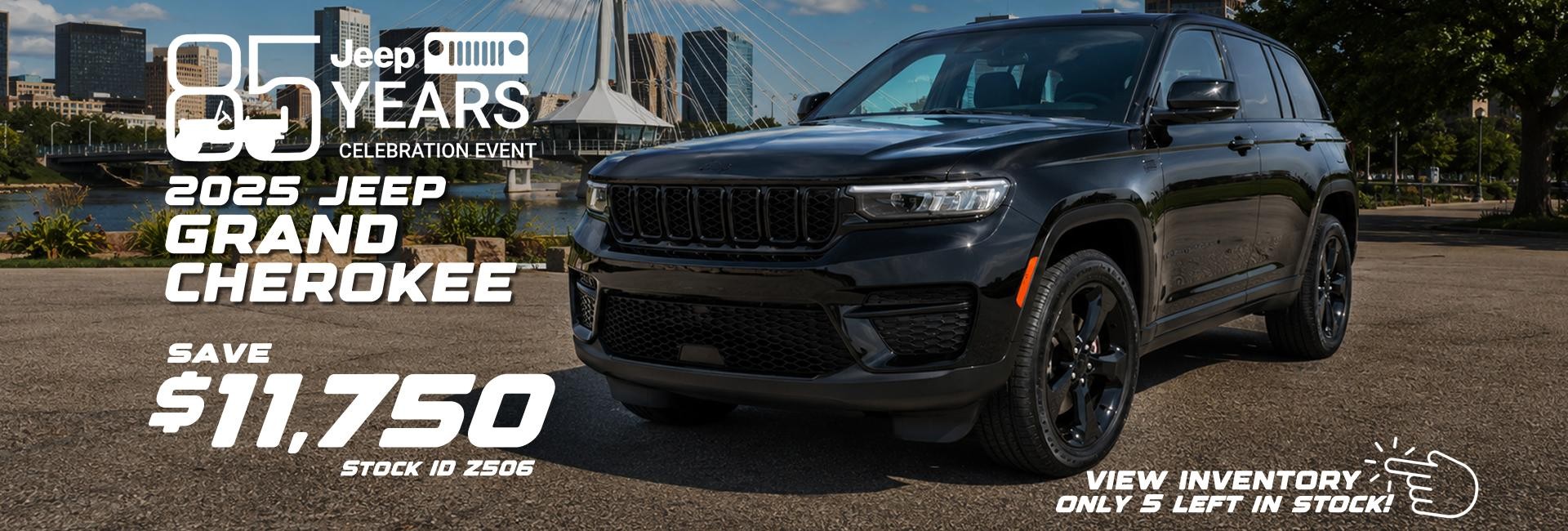 2025 Jeep Grand Cherokee for Sale WInnipeg
