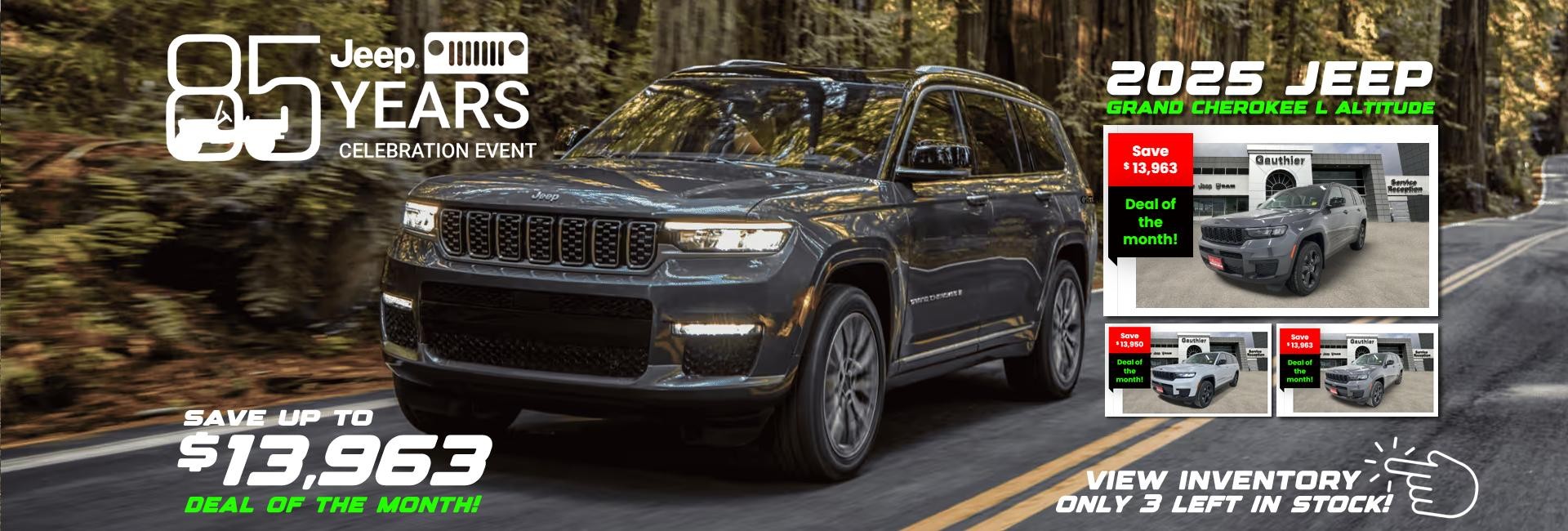 2025 Jeep Grand Cherokee L for Sale WInnipeg