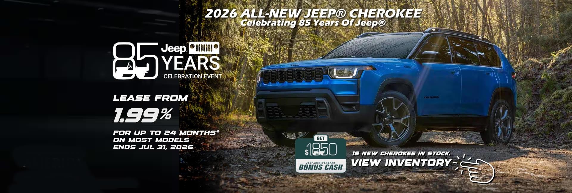 2026 Jeep Cherokee for Sale WInnipeg