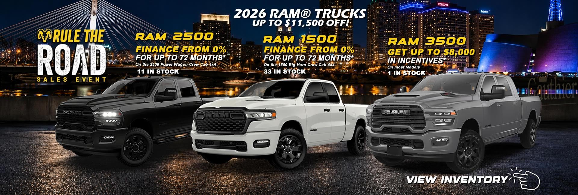 2026 RAM Truck for sale Winnipeg - Discount and offers