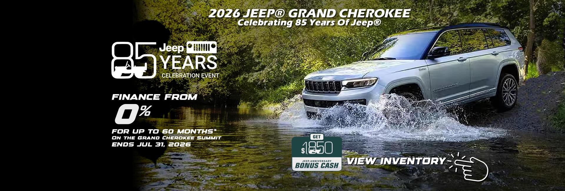 2026 jeep grand cherokk