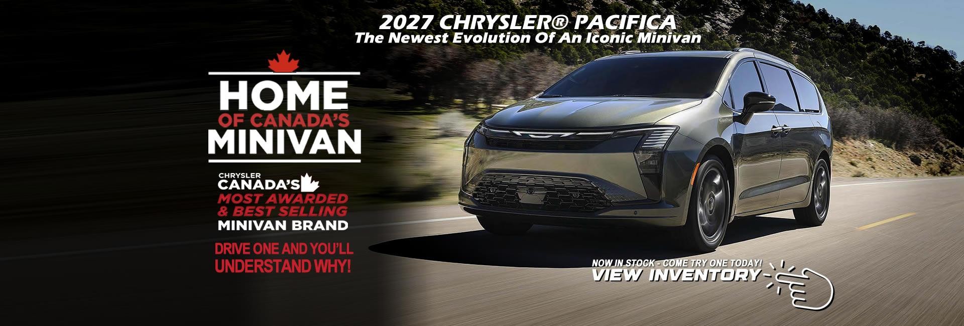 2027 Chrysler Pacifica for sale Winnipeg Manitoba