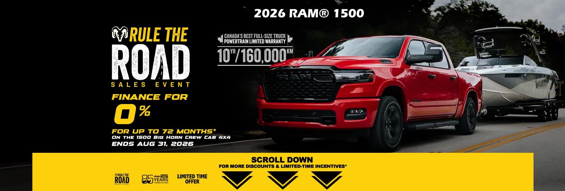 2026 RAM Truck for sale Winnipeg - Discount and offers