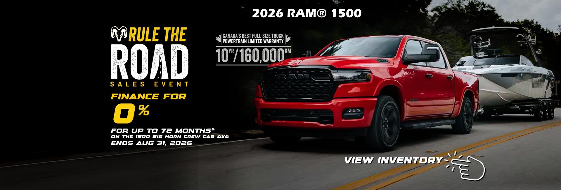2026 RAM Truck for sale Winnipeg - Discount and offers