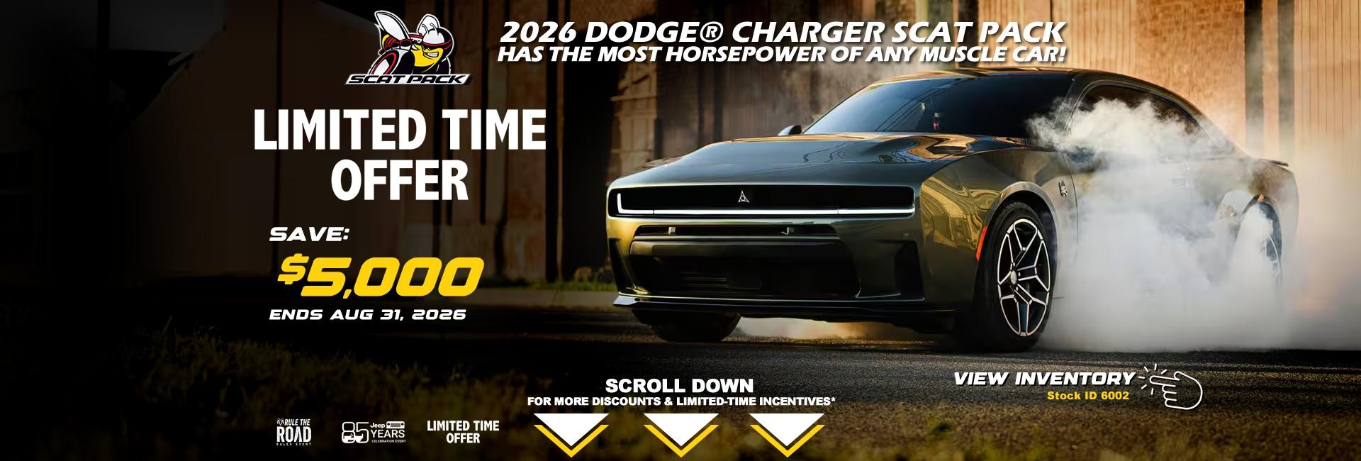 2026 Dodge Charger Scat Pack Plus