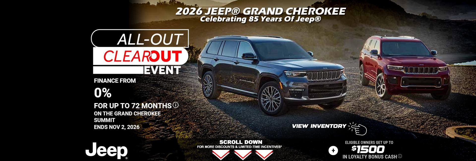 2026 Jeep Grand Cherokee for Sale WInnipeg