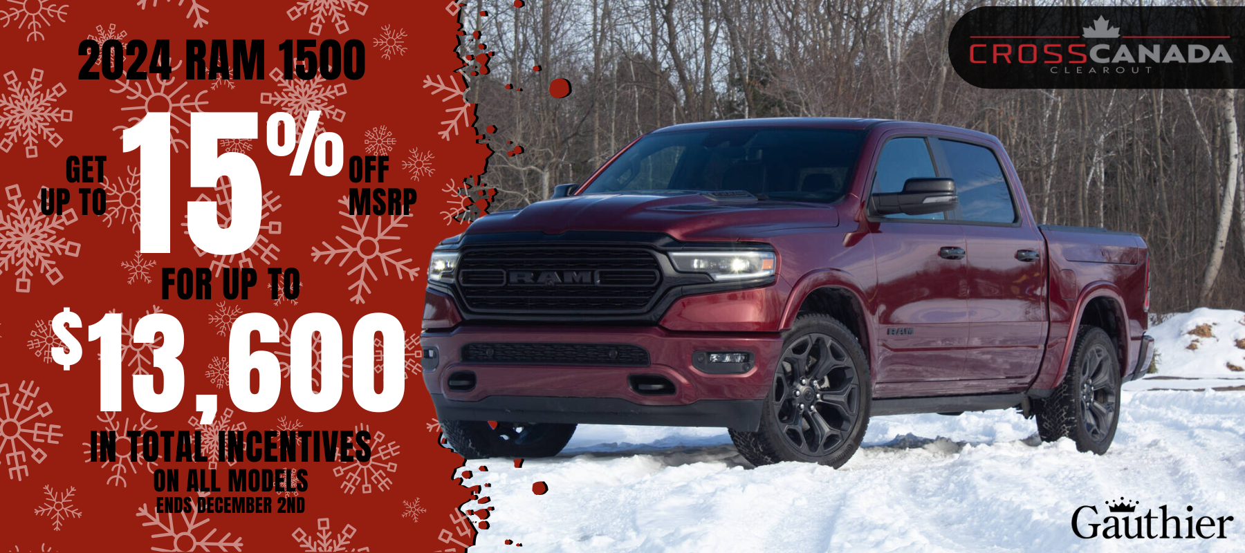 2024 Ram 1500 - Truck - Winnipeg