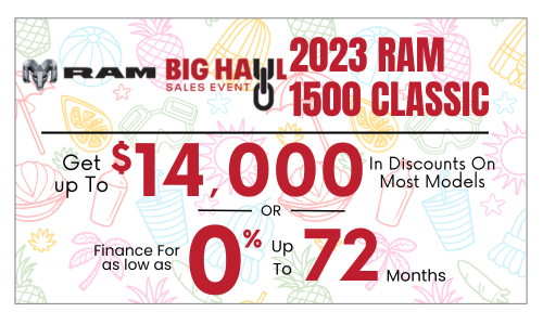 2023 Ram 1500 Classic for sale winnipeg